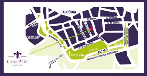 Mapa Alcúdia